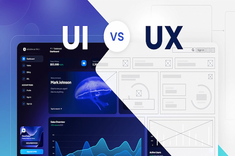 تصویری از UI UX